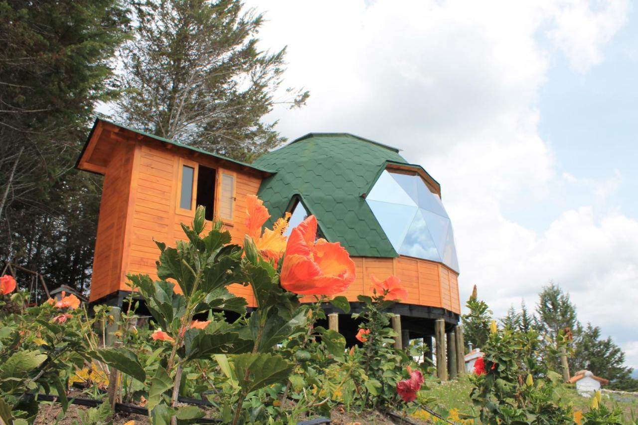 Glamping Y Chalet Aventura Park Villa De Leyva La Periquera Exterior photo