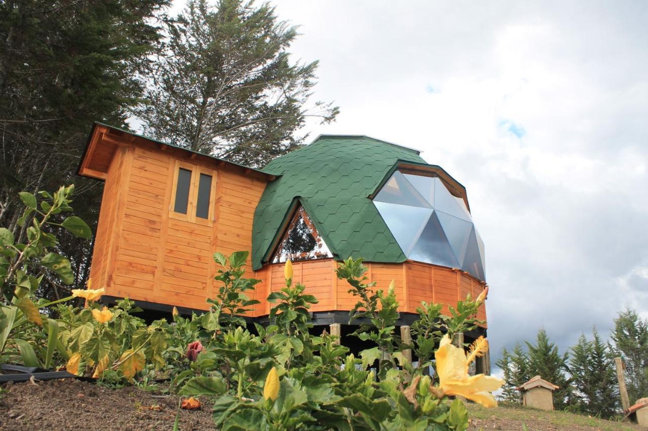 Glamping Y Chalet Aventura Park Villa De Leyva La Periquera Exterior photo
